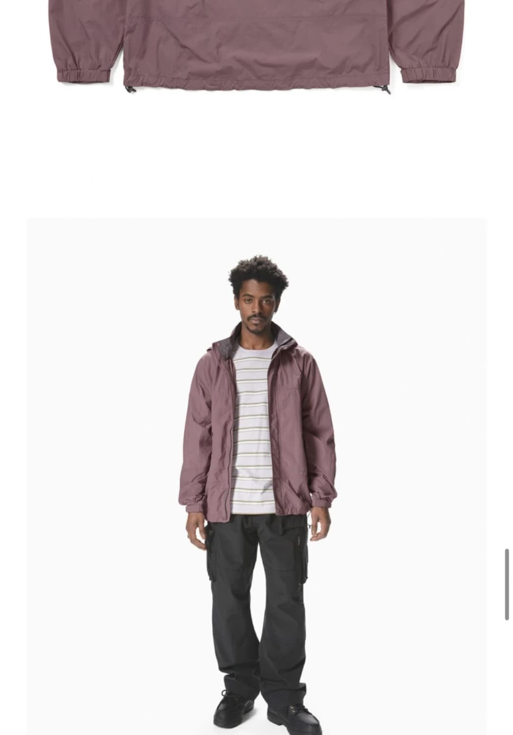 정품 디스이즈네버댓 남여공용 나일론 마운틴 바람막이 자켓 상품이미지2