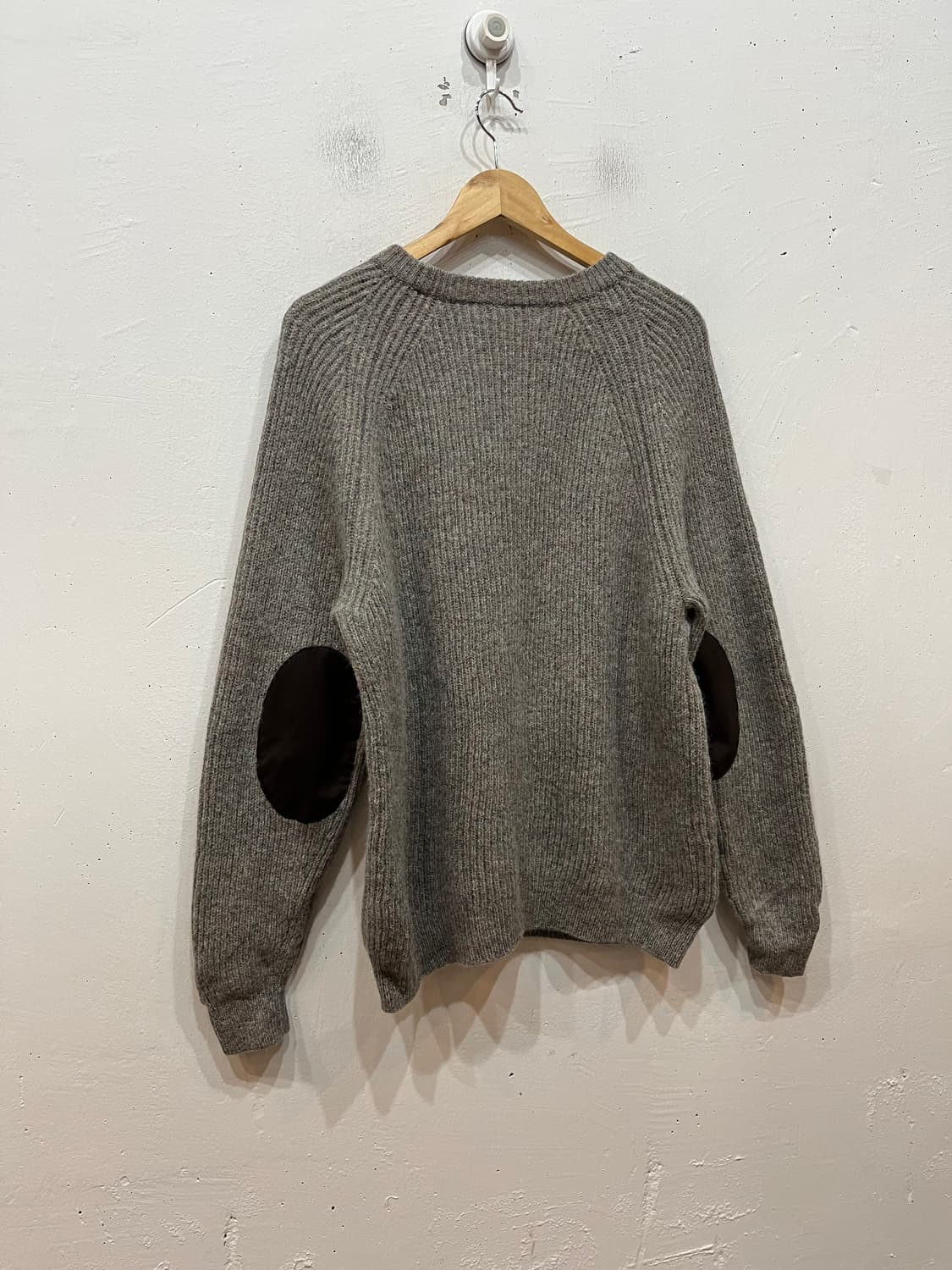 유나이티드 애로우즈 퓨어울 엘보패치 니트 스웨터 L 상품이미지4