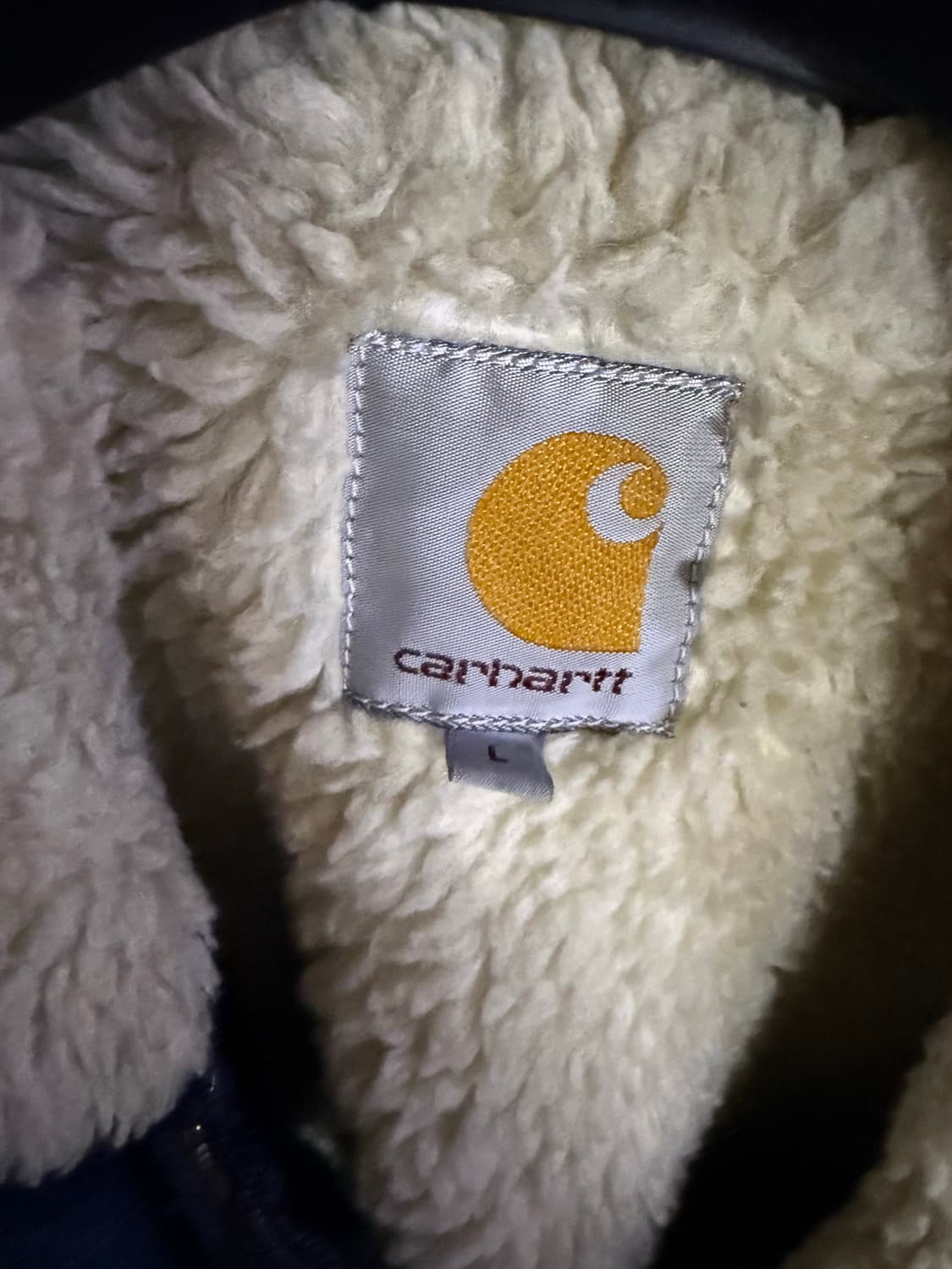 칼하트 데님 덱 자켓 L사이즈 판매합니다 상품이미지4