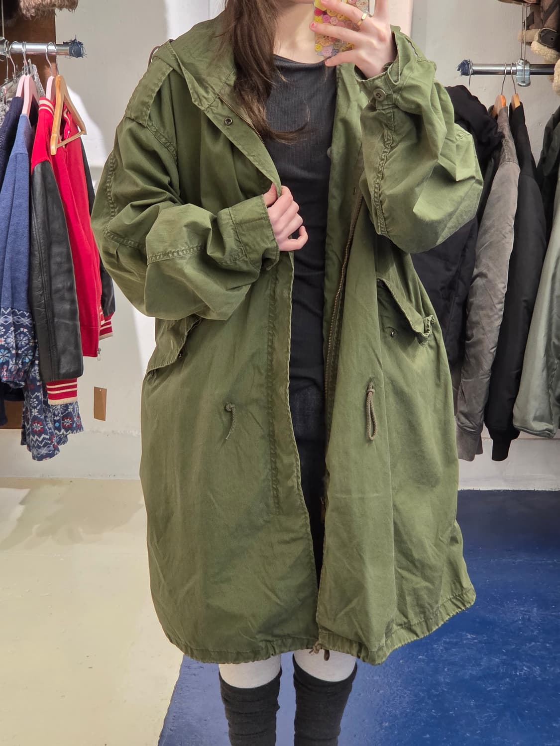 1950s Military 오리지날 M-51 피쉬테일 파카 상품이미지3