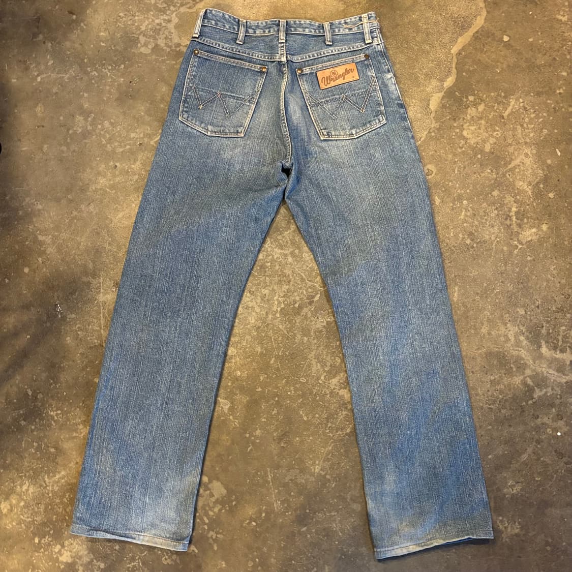 일본 랭글러 셀비지 데님 팬츠 상품이미지5