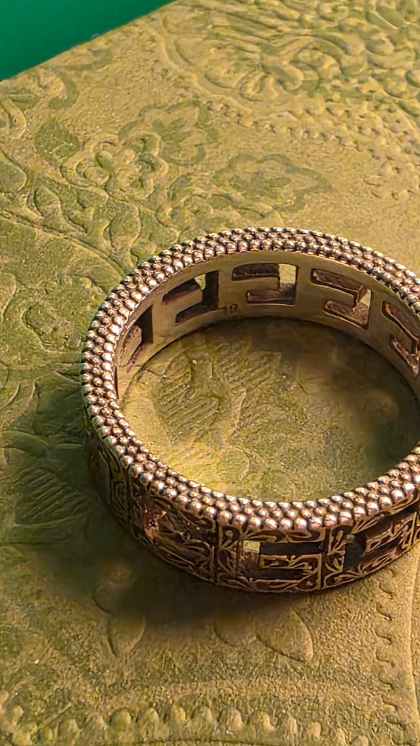 [19,새상품급]구찌 G 스퀘어 반지 상품이미지4