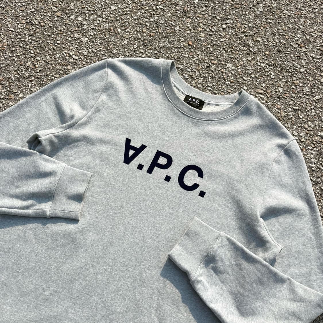 A.P.C 아페쎄 스펠로고 스웻셔츠 상품이미지1