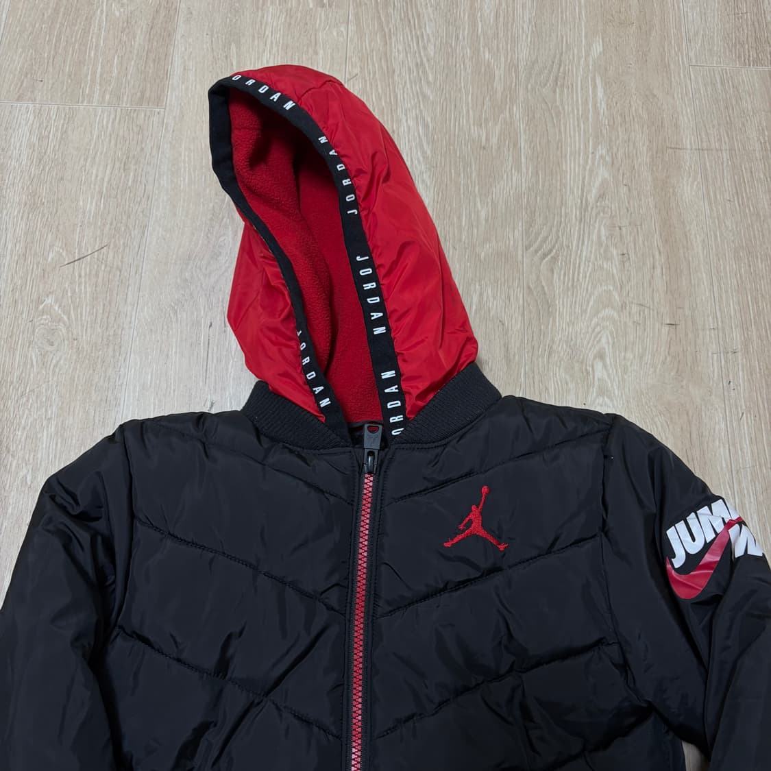 조던 키즈 점프맨 후드 패딩 6-7세  상품이미지2