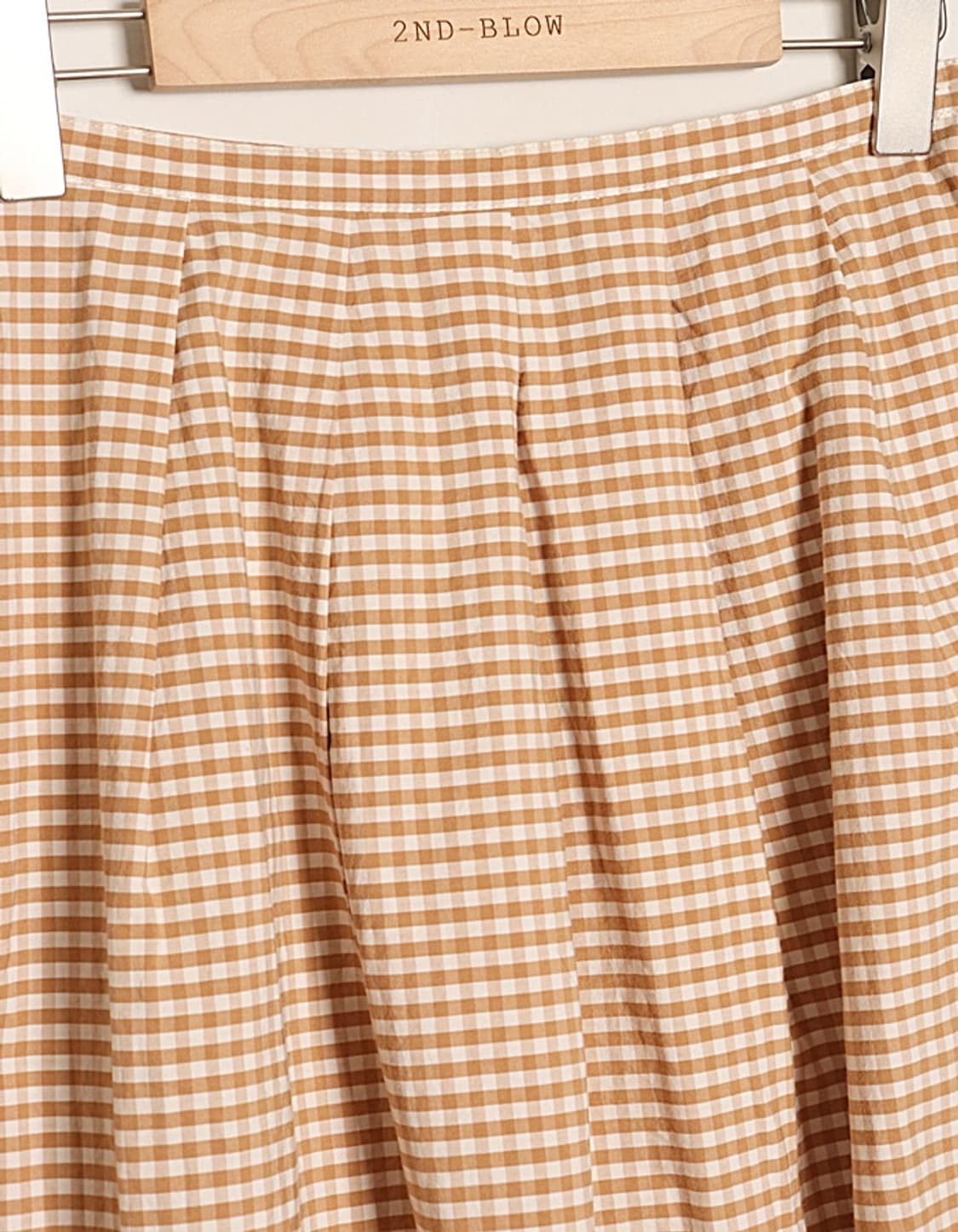 BETH PLACE Check Flared Skirt (25~26) 상품이미지2