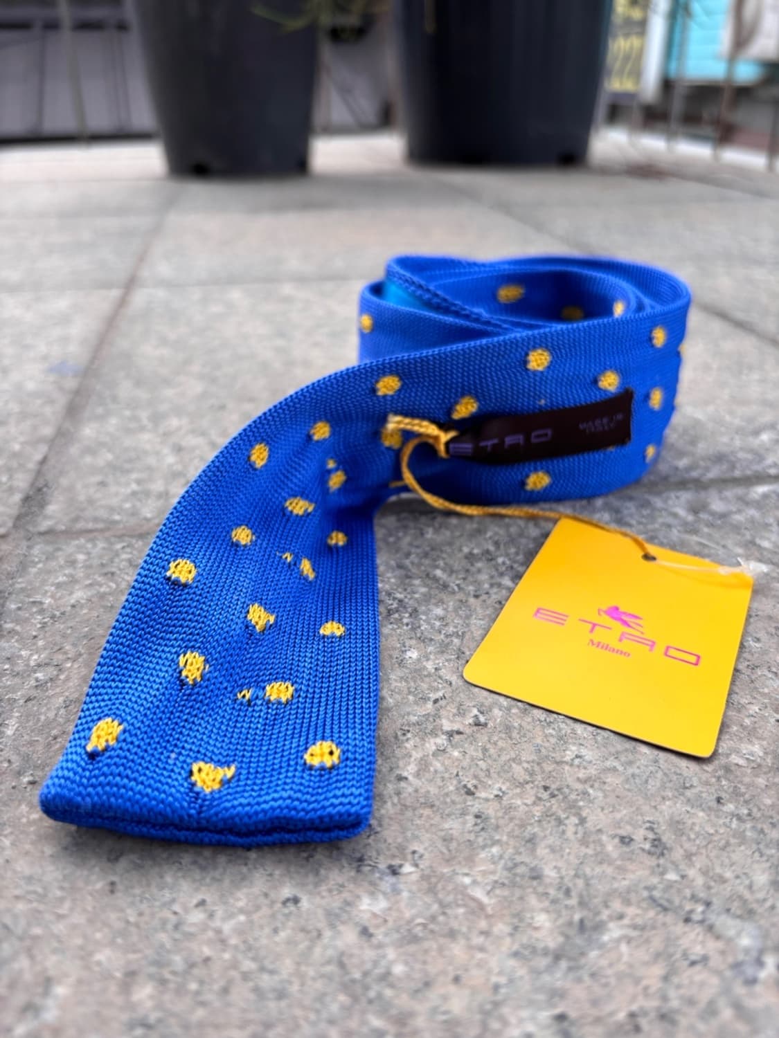 (New)Etro Silk NeckTie 상품이미지1