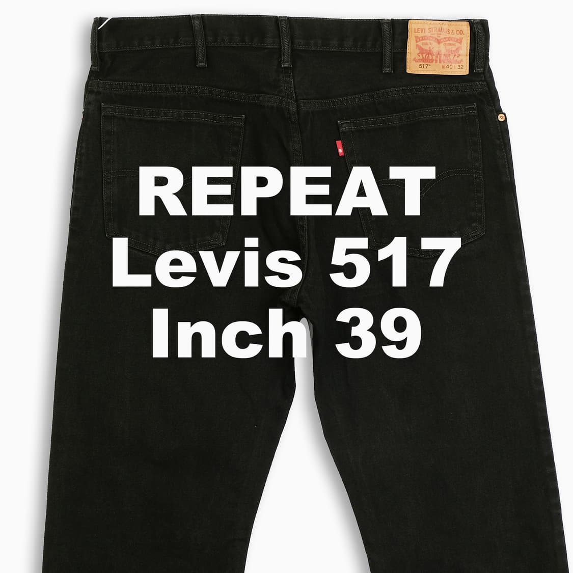 빈티지 리바이스 517 흑청 블랙진 39 인치 LV5174022 상품이미지1