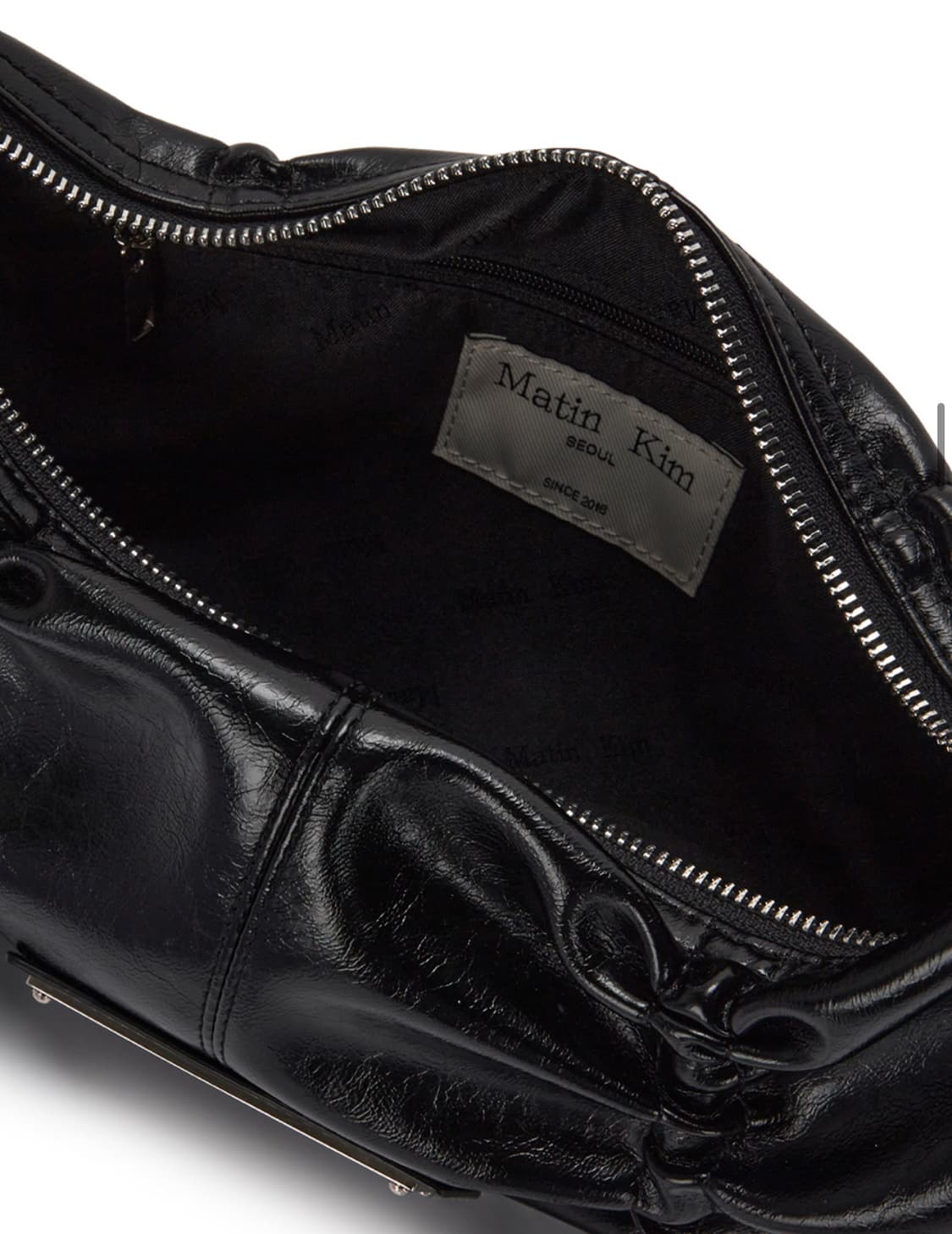 [Matin Kim]마뗑킴 셔링 리본라운드 백(아이보리) 상품이미지6