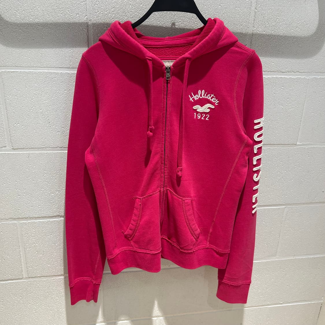 Hollister Pink Zip-Up Hoodie 상품이미지8