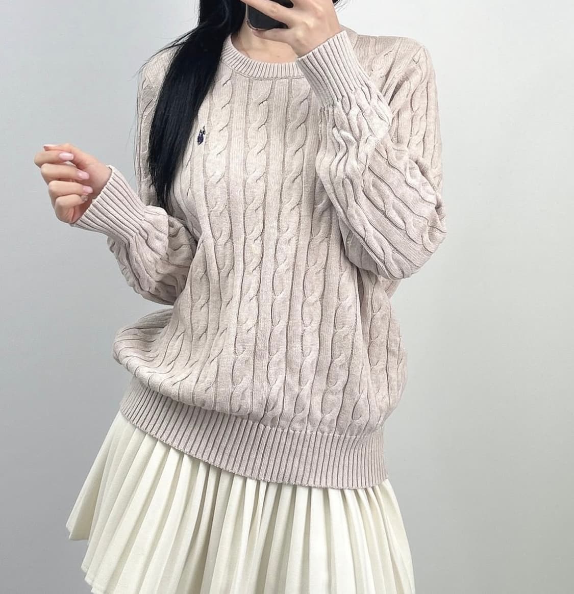 두유깔 폴로 니트  상품이미지1