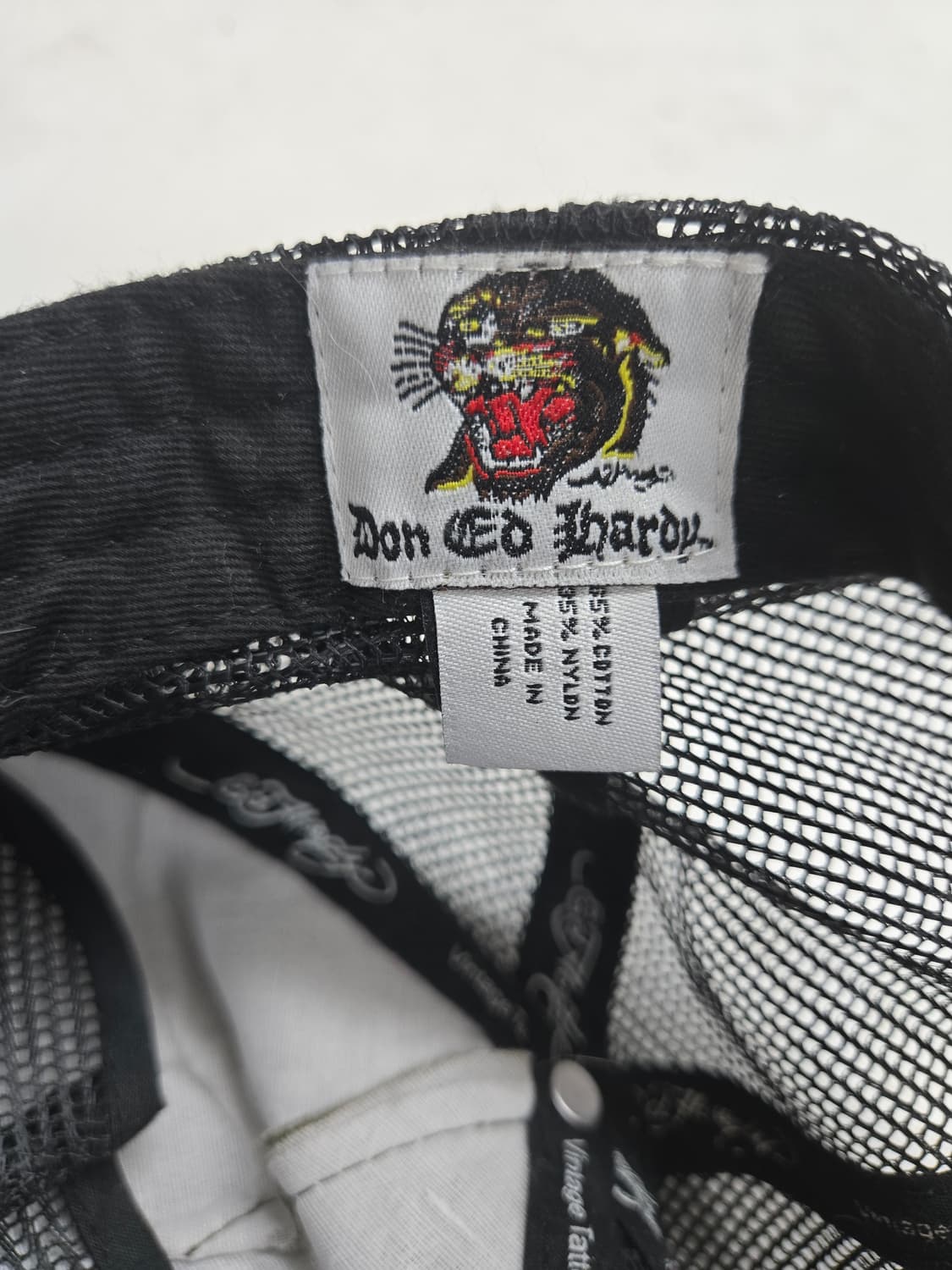 에드 하디 호랑이 자수 캡모자 상품이미지6