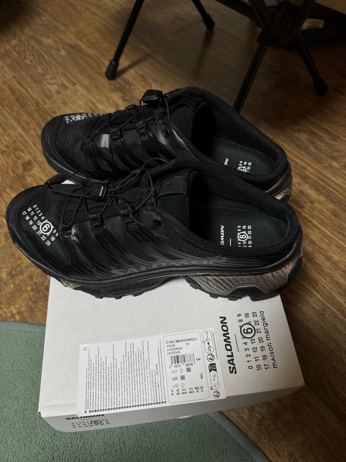살로몬 마르지엘라 뮬 xt-4 블랙 265 상품이미지1