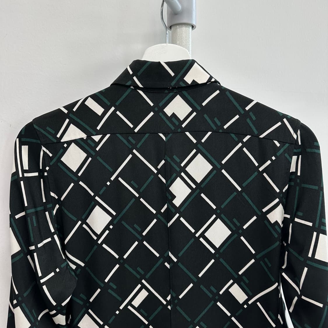 질샌더 지오메트릭 실크 셔츠 블라우스 상품이미지6