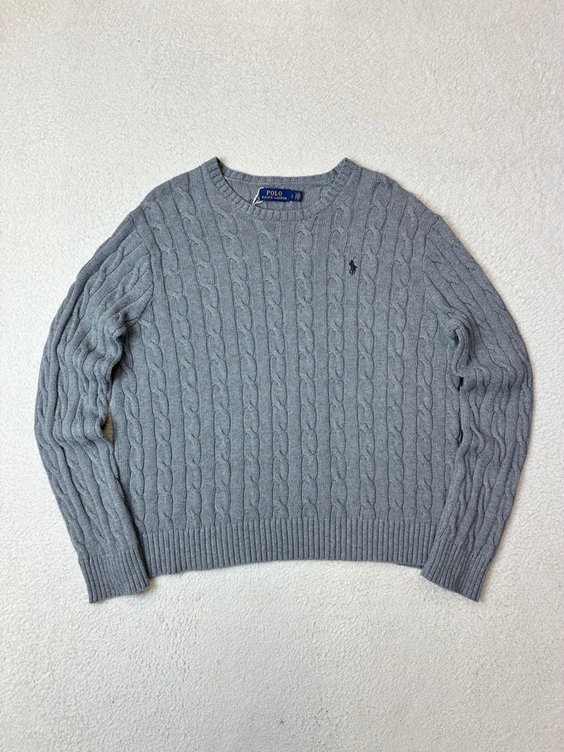 폴로 랄프로렌 케이블 시그니처 로고 니트 PN6206 상품이미지1
