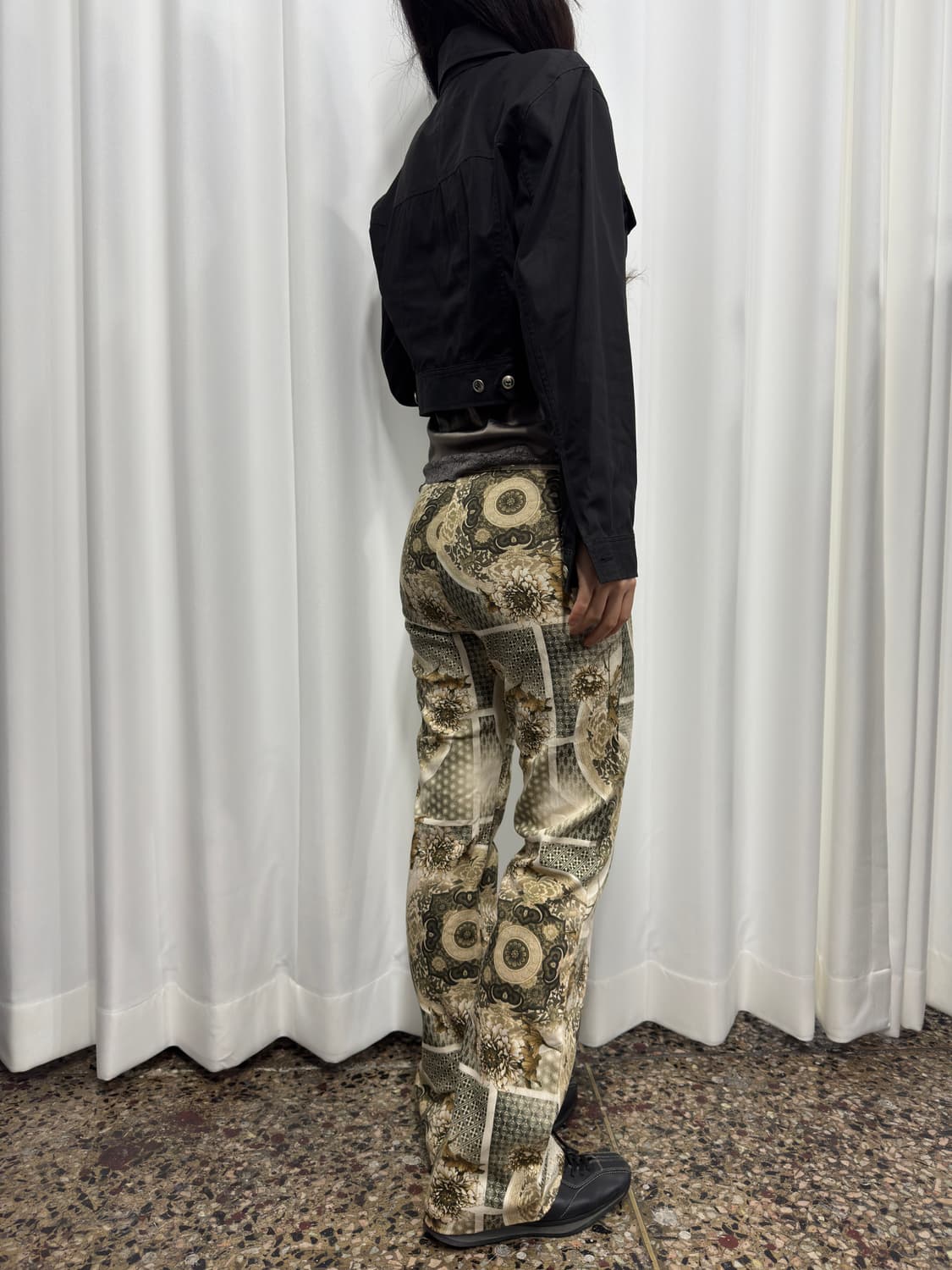 benetton entic printjng pants 상품이미지7