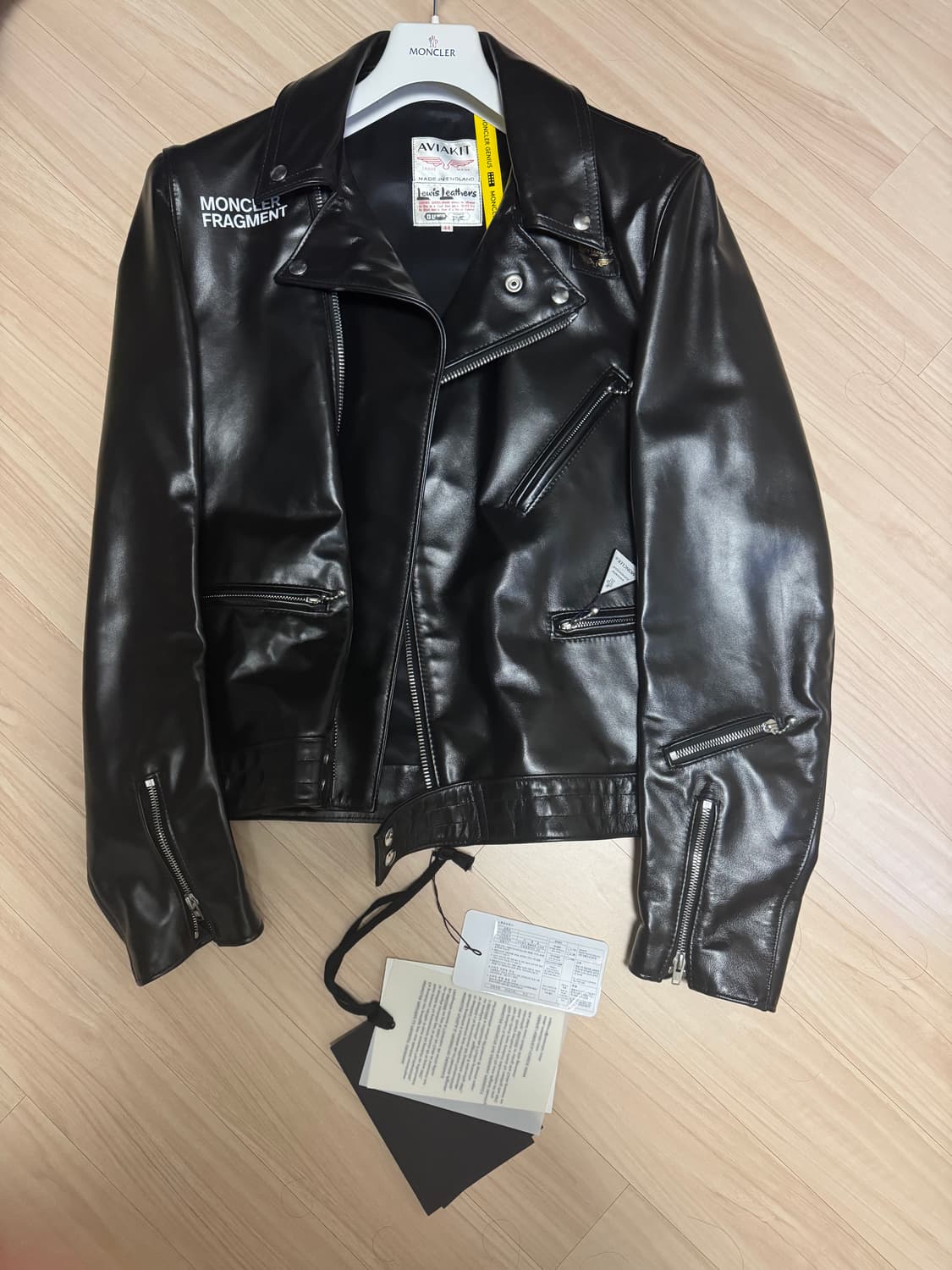 루이스레더 441 라이트닝 (프라그먼트⚡️ X 몽클레어), 44사이즈 상품이미지4