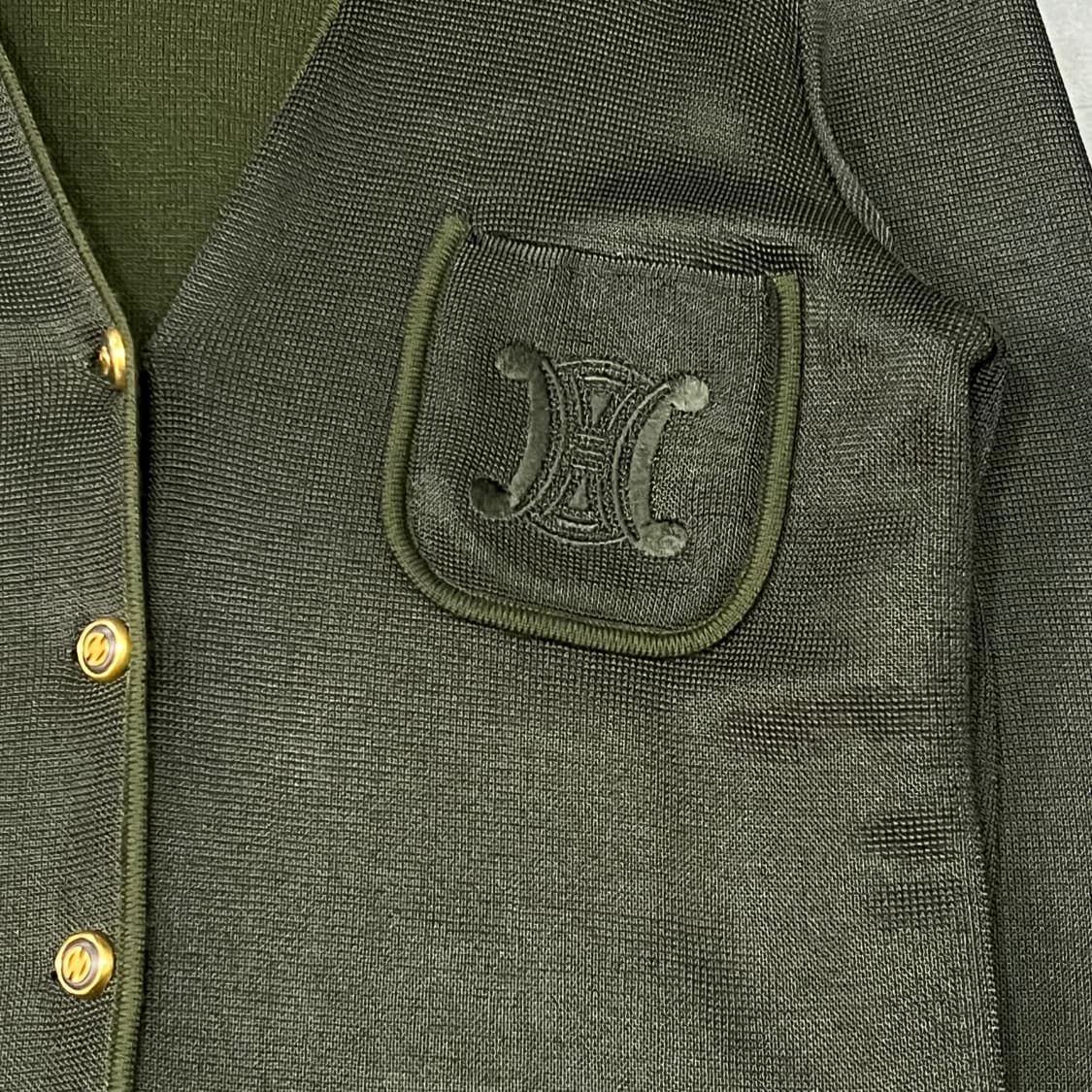  셀린느 금장 울 가디건 y14955 상품이미지4