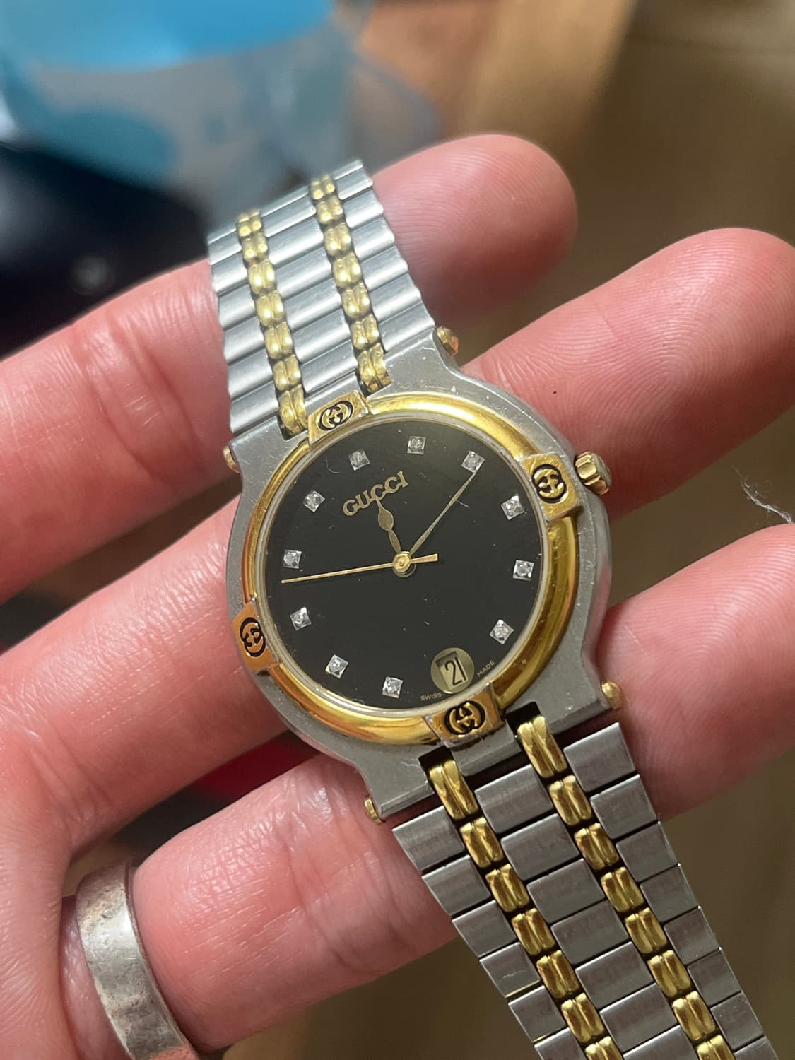 Gucci 9000m 다이아 인덱스  상품이미지1