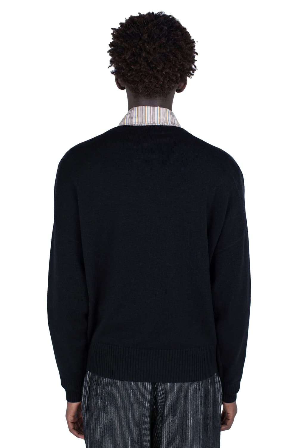 [52]키코 코스타디노브 25fw VIG 멀티 카라 니트/블랙 상품이미지8