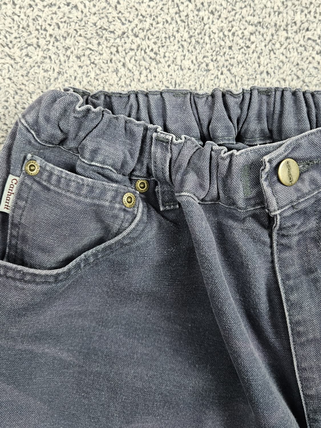 칼하트 다잉 워시드 밴딩 커스텀 워크팬츠 ( 38 추정 ) / 9976 상품이미지6