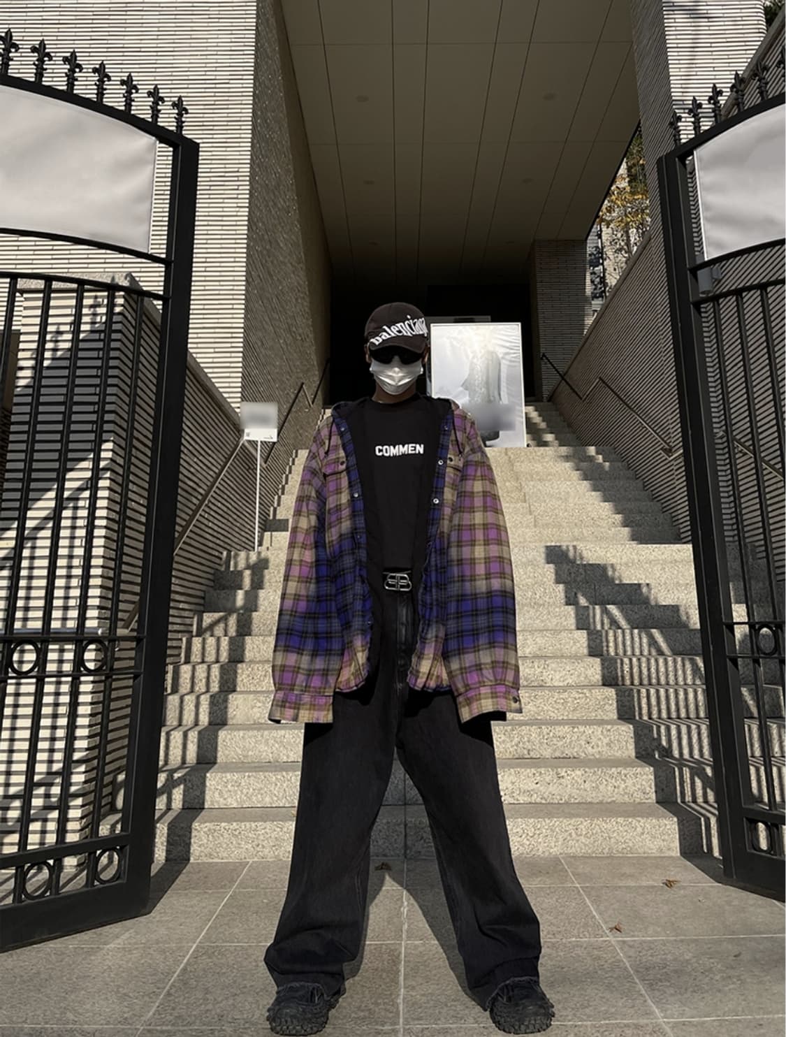 퓨에르옴므 발렌 블리치드 후드 셔츠 자켓 상품이미지5