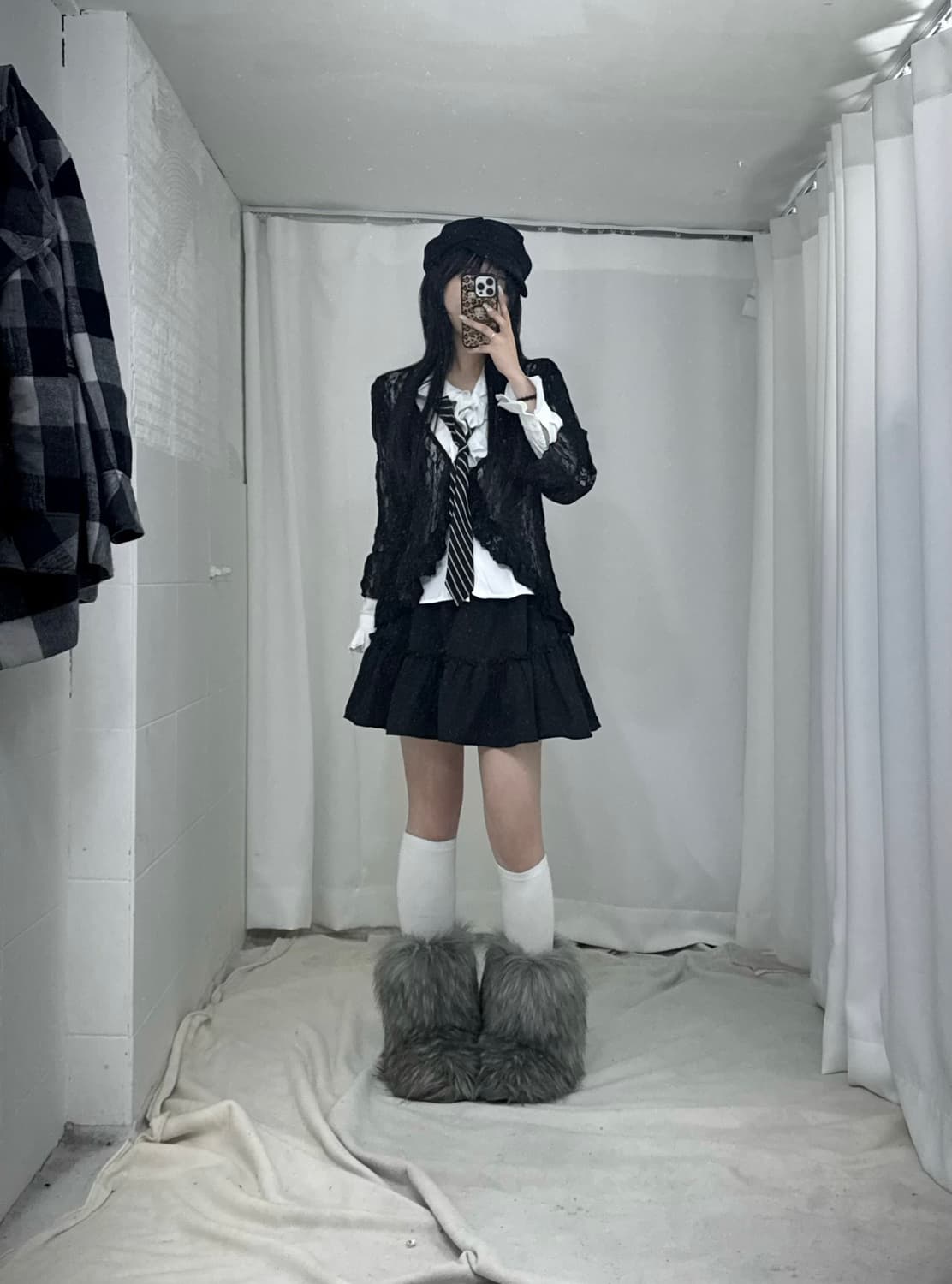 무채색 유카리깔 공겜여주 코디세트  상품이미지2