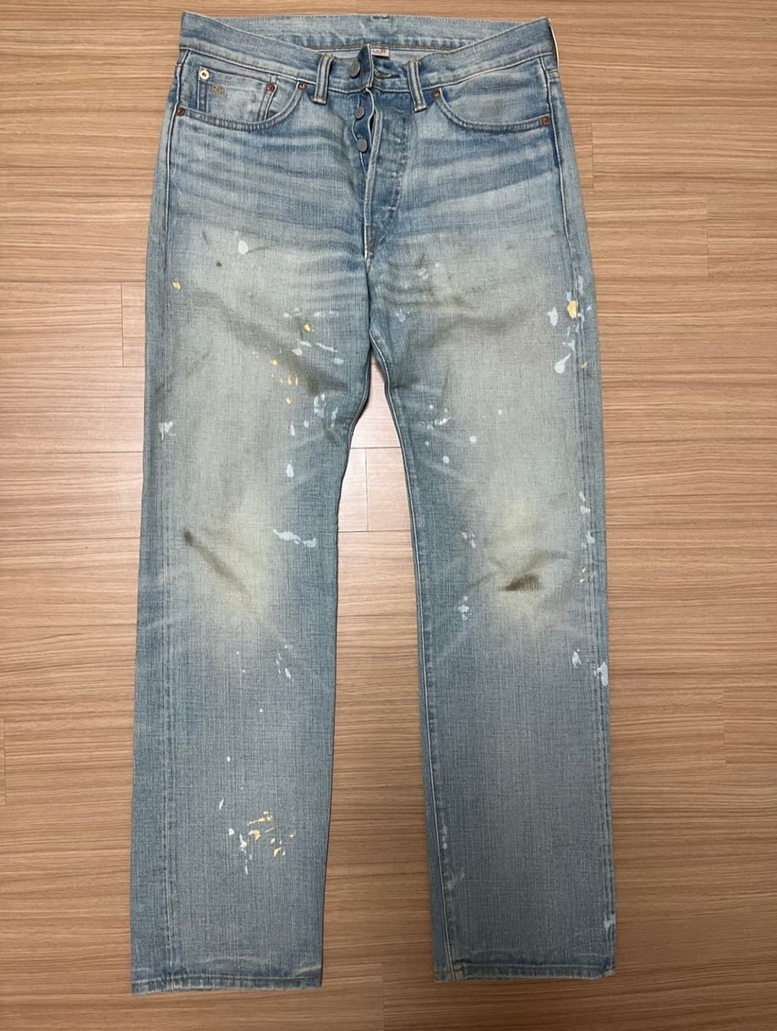 더블알엘 캠든 스트레이트핏 셀비지진 31X32 상품이미지1