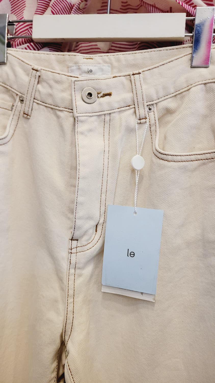 mint designs 유니크 셔츠.le 연베이지 스티치 팬츠 상품이미지9