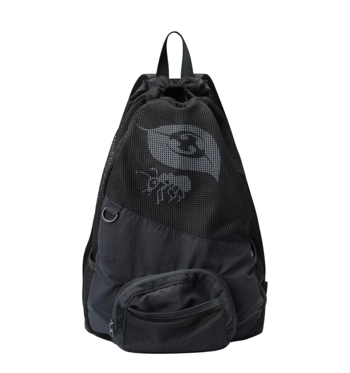 산산기어 보이롱페이스 매쉬 백 블랙 상품이미지1