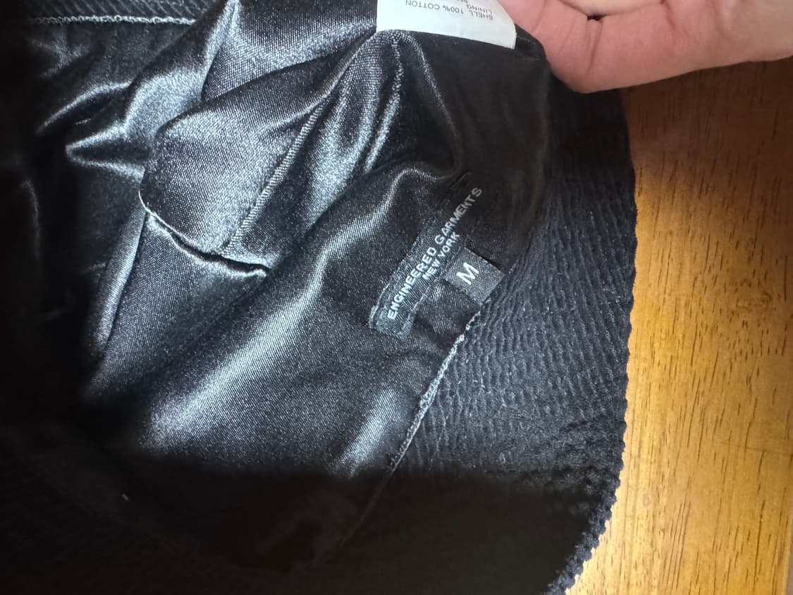 엔지니어드 가먼트 골덴 버킷 모자 M 상품이미지2