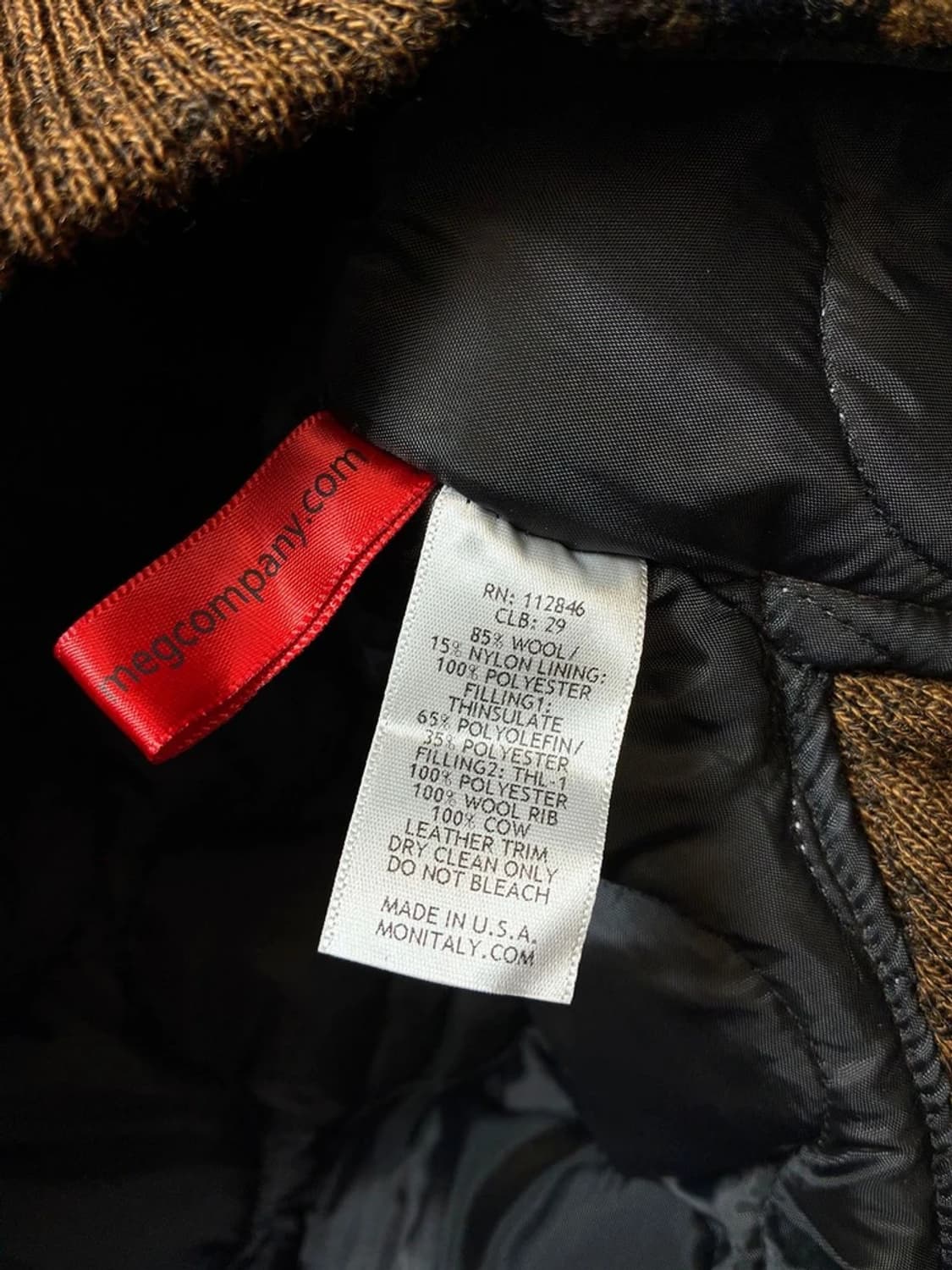 모니탈리 Monitaly USA 유틸리티 울 베스트 PN7624 상품이미지7