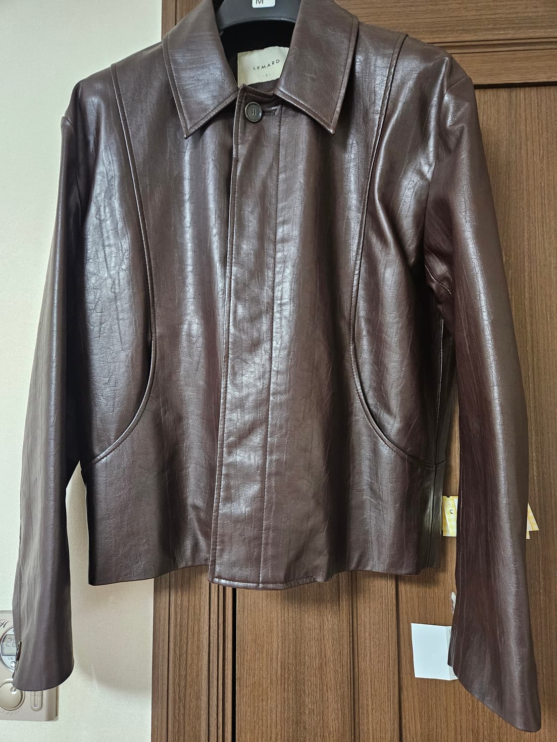 [2] 르마드 비건 레더 자켓 상품이미지8