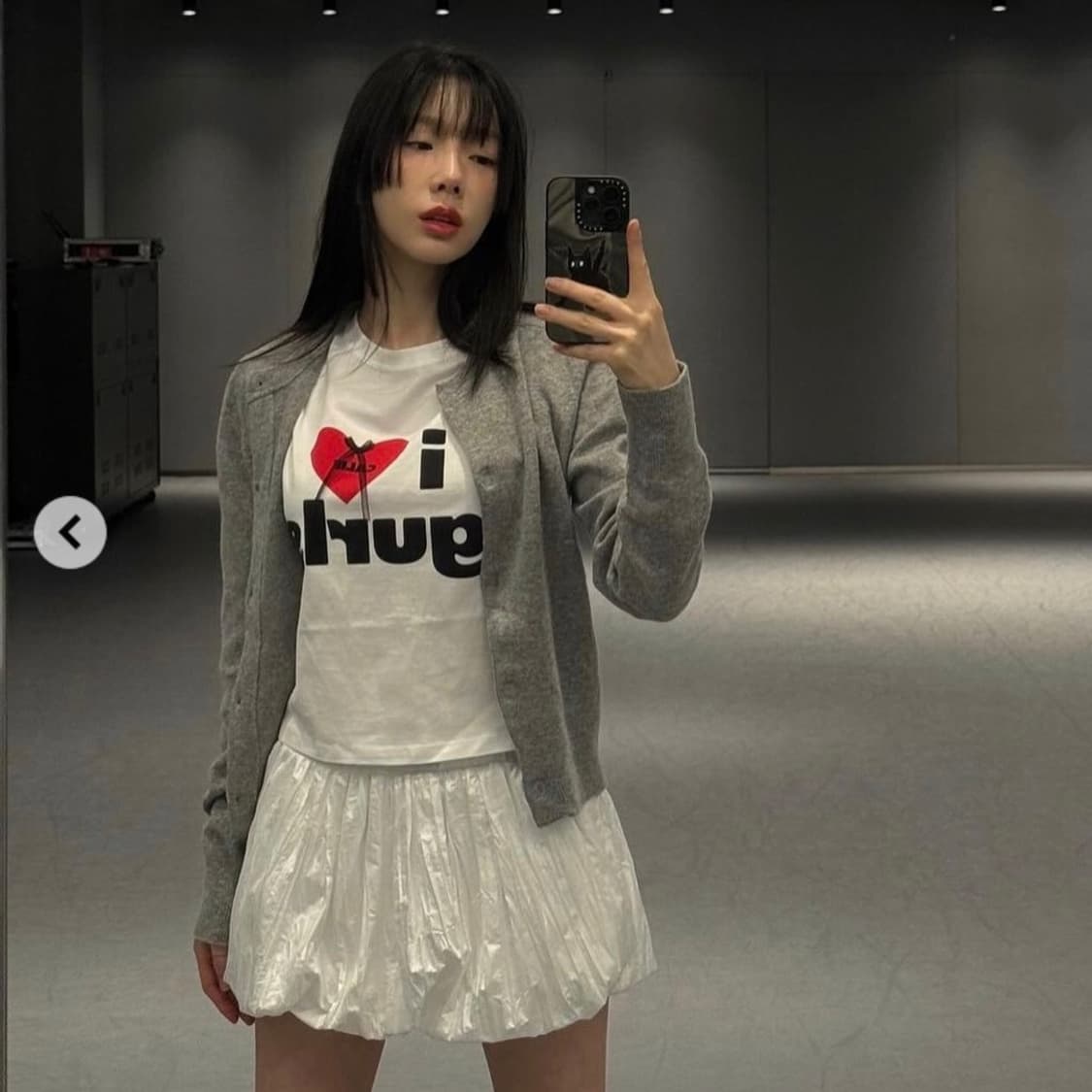 에즈이프캘리 gurls 크롭 반팔티셔츠 글로니 aeae 상품이미지3