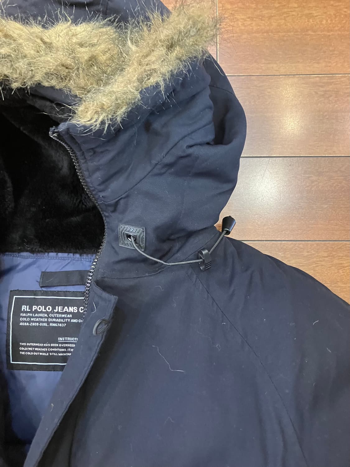 폴로 진 N3-B 다운 패딩점퍼 S 상품이미지7