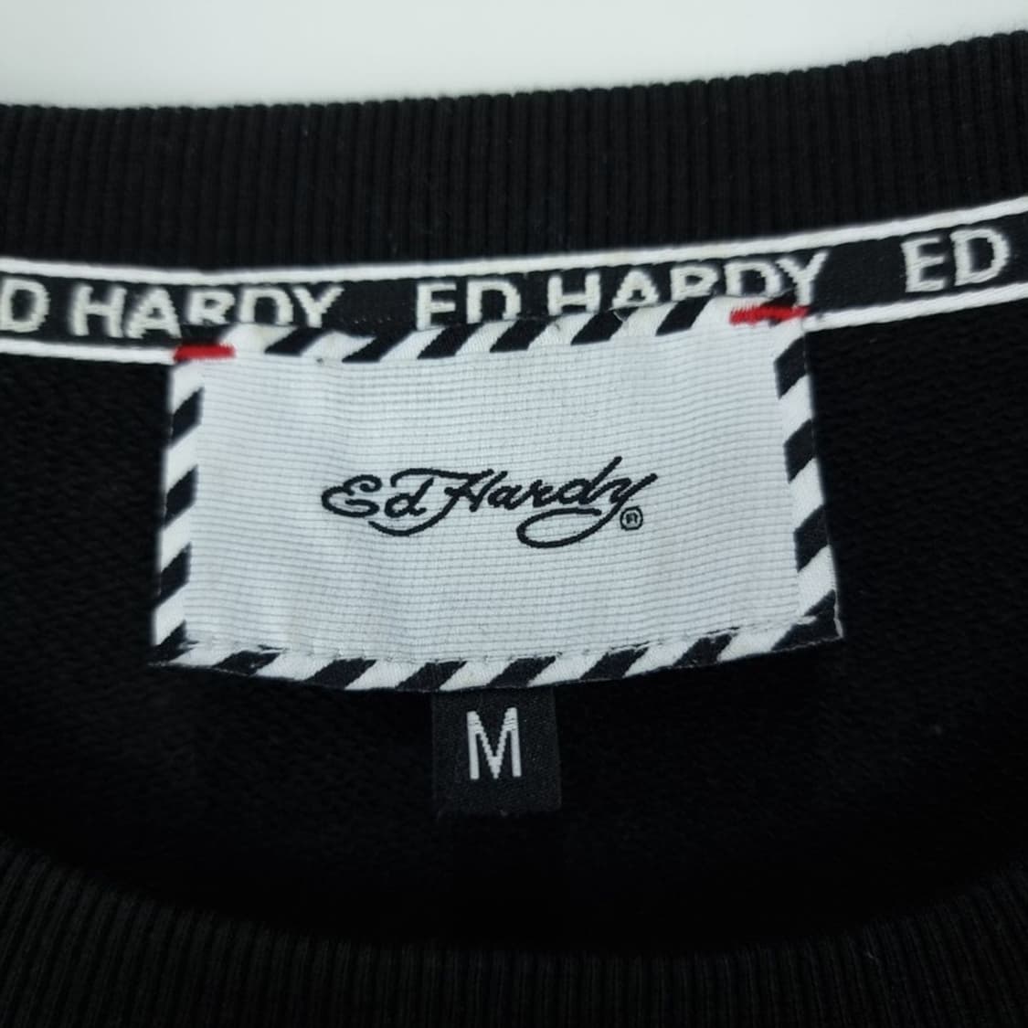 [에드하디] 더블 타이거 자수 루즈핏 맨투맨 블랙 M19865 상품이미지7