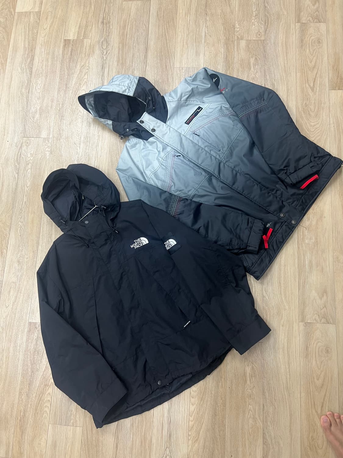 노스페이스 화이트 라벨 마티스 자켓 블랙 하고 푸부 후부 올드스쿨 스키 상품이미지1