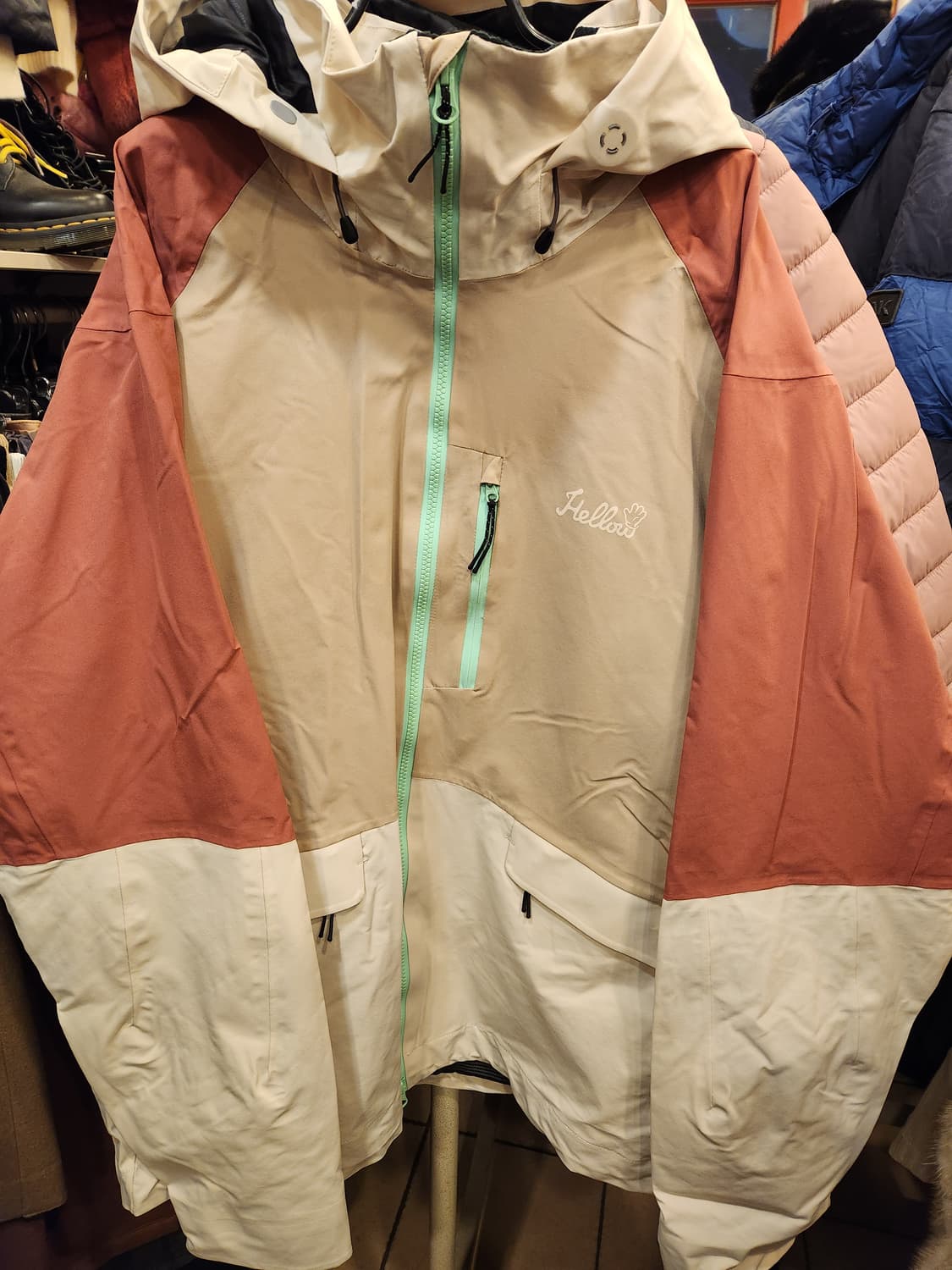 헬로우 스키 보드 바람막이 자켓  상품이미지1