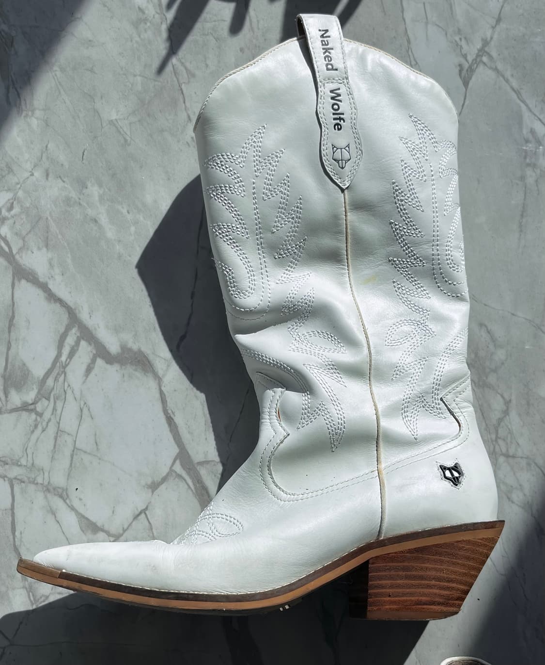 Naked wolfe 웨스턴 레더부츠 상품이미지1