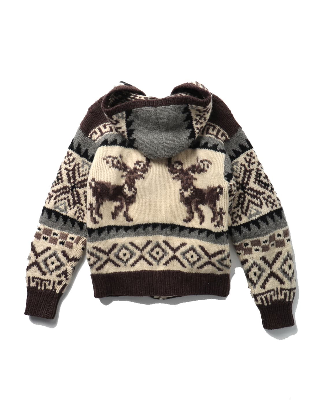 VINTAGE Hooded Cowichan Sweater 상품이미지2