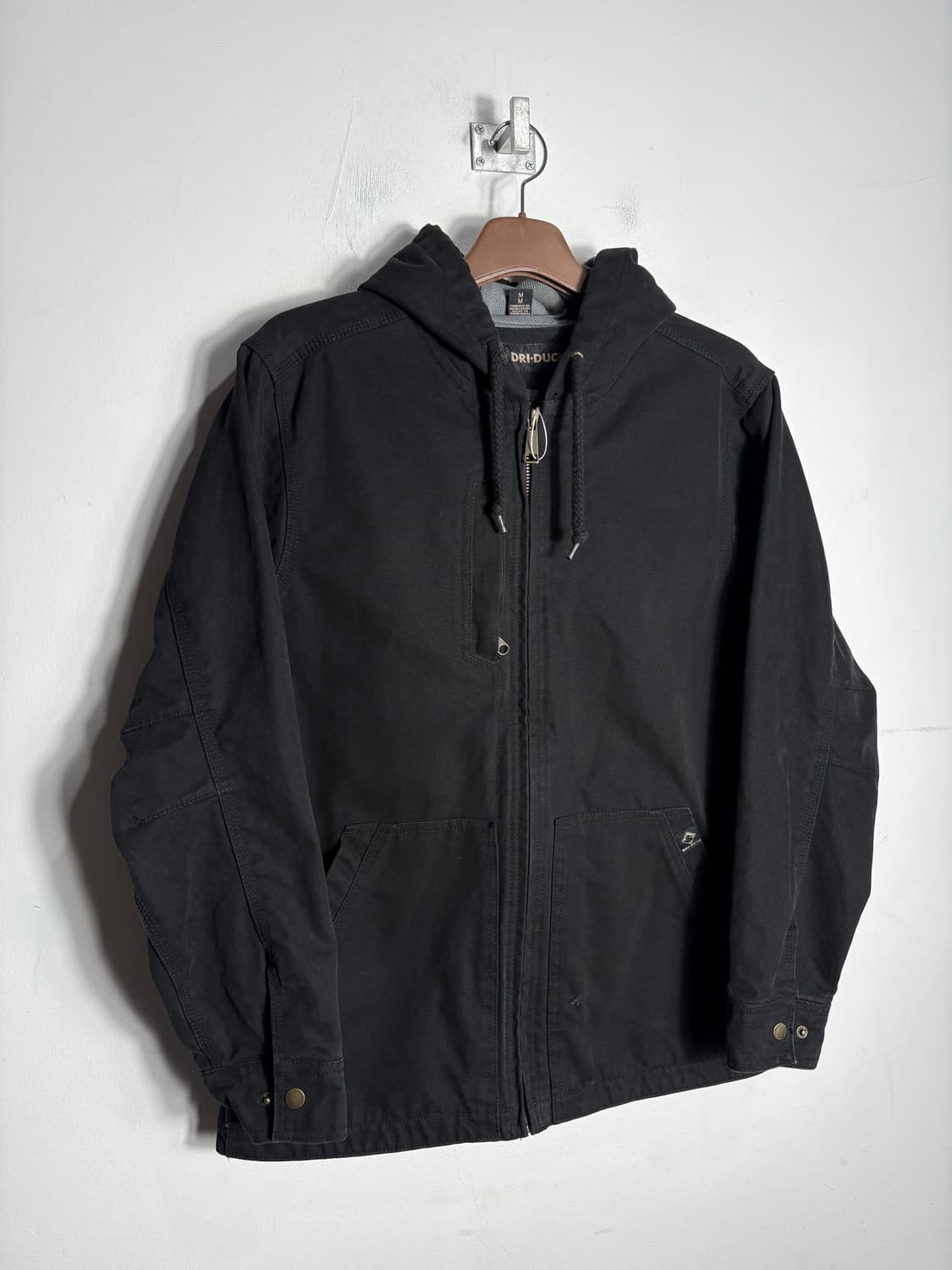 Dri duck 드리 덕 워크 후드 자켓 블랙 상품이미지2