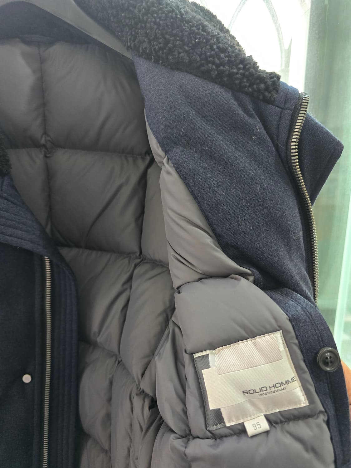 솔리드옴므 패딩코트 상품이미지2