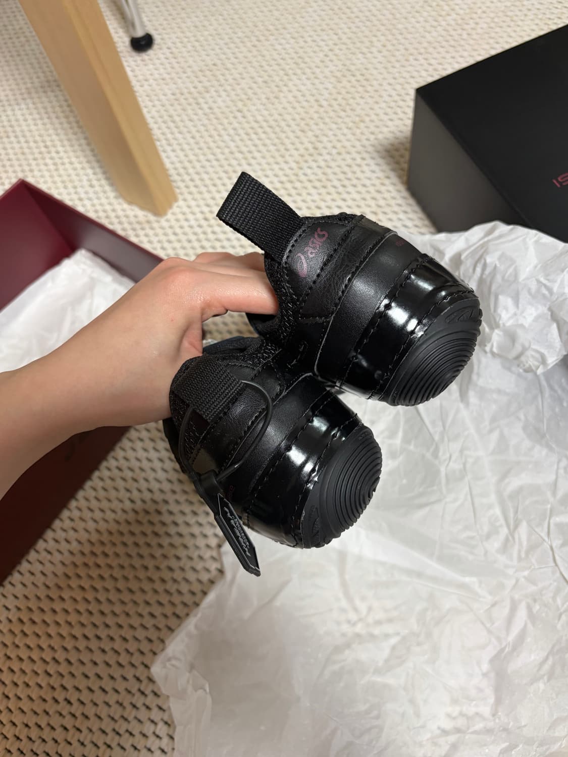 아식스 이세이미야케  운동화 250 새상품 상품이미지5