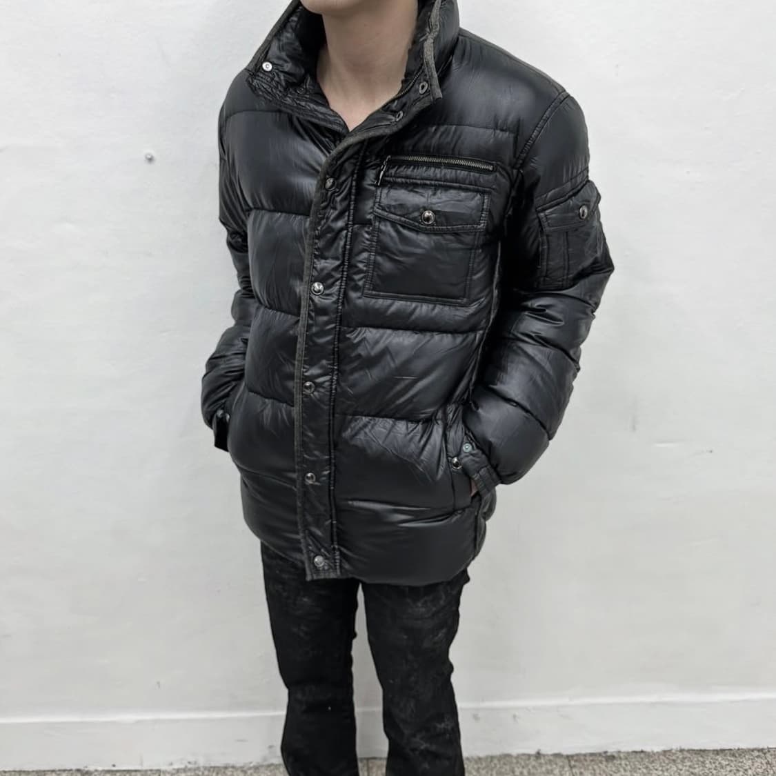 pocket detail down jacket 상품이미지2