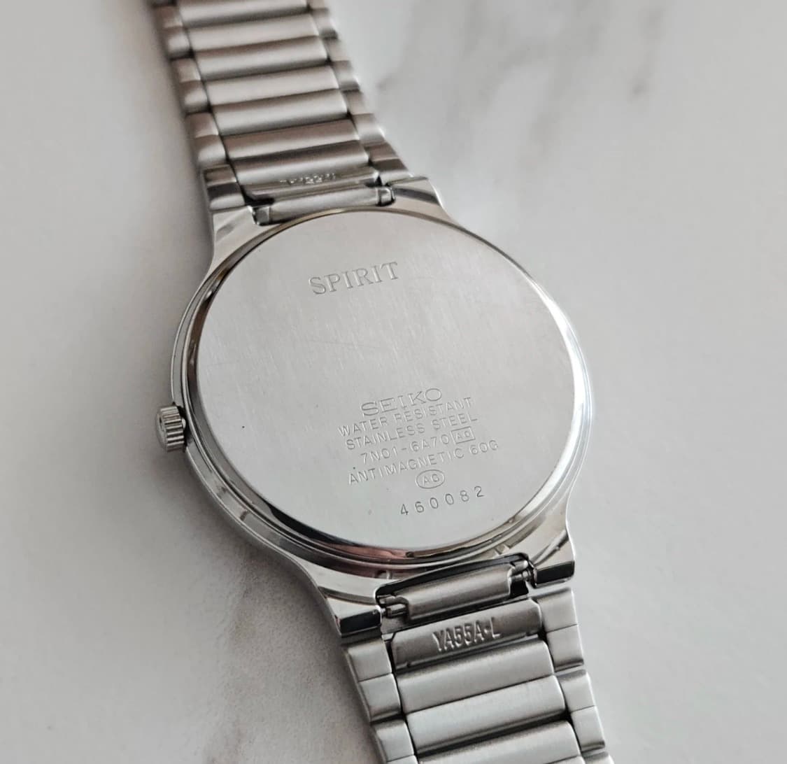 [세이코/빈티지] 90s 생산 스피릿 쿼츠 / 33mm 상품이미지2