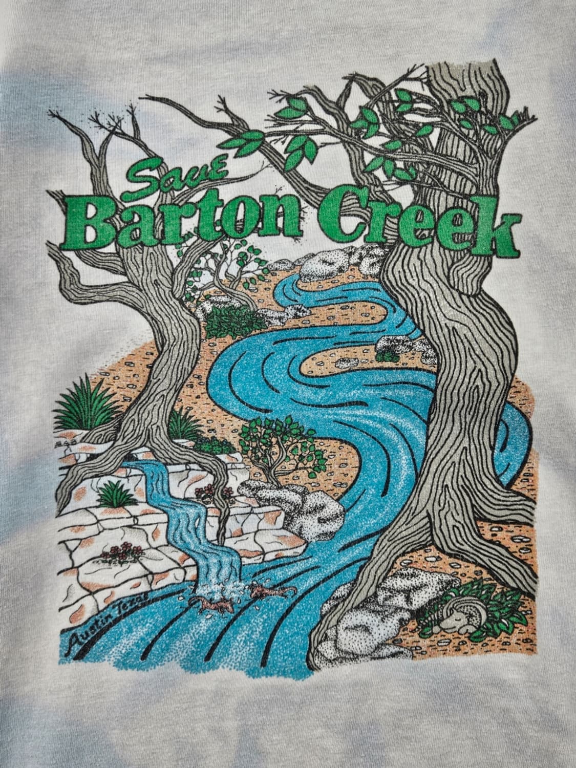 90's USA 헤인즈 싱글스티치 롱슬리브 커스텀 ( L )/ 11953 상품이미지5