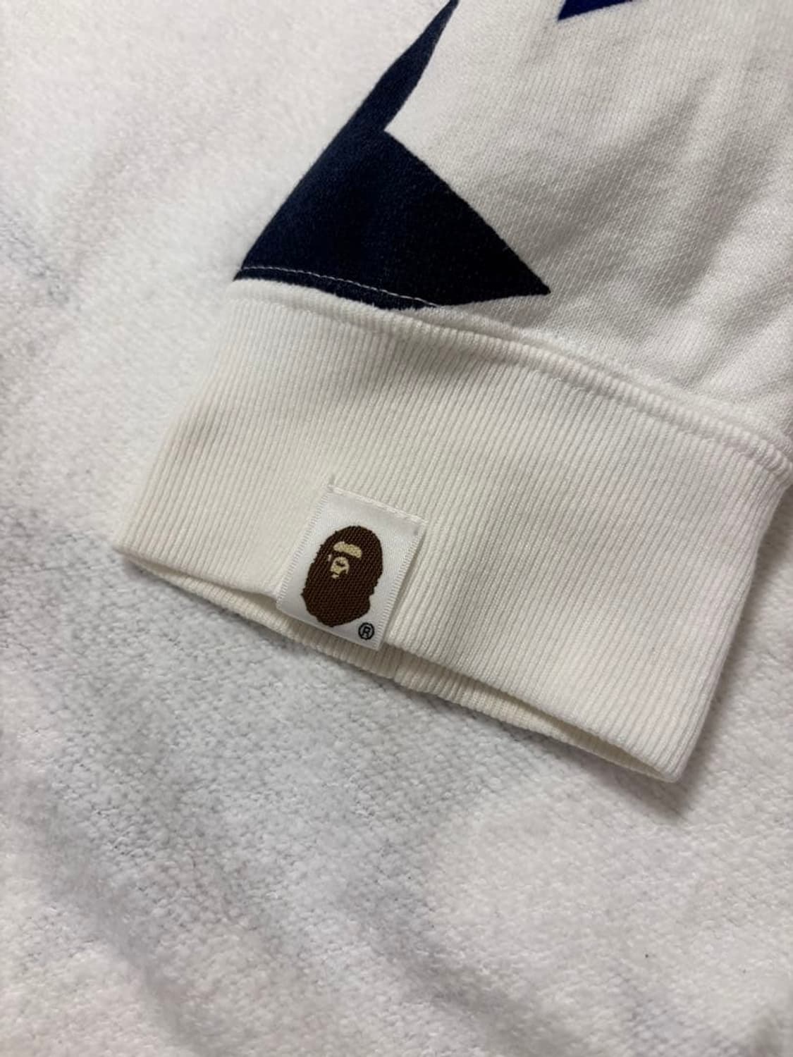 베이프 스타 패턴 샤크 후드 집업 상품이미지7