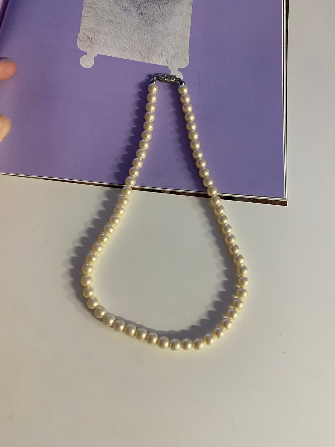 모조진주 목걸이 상품이미지1
