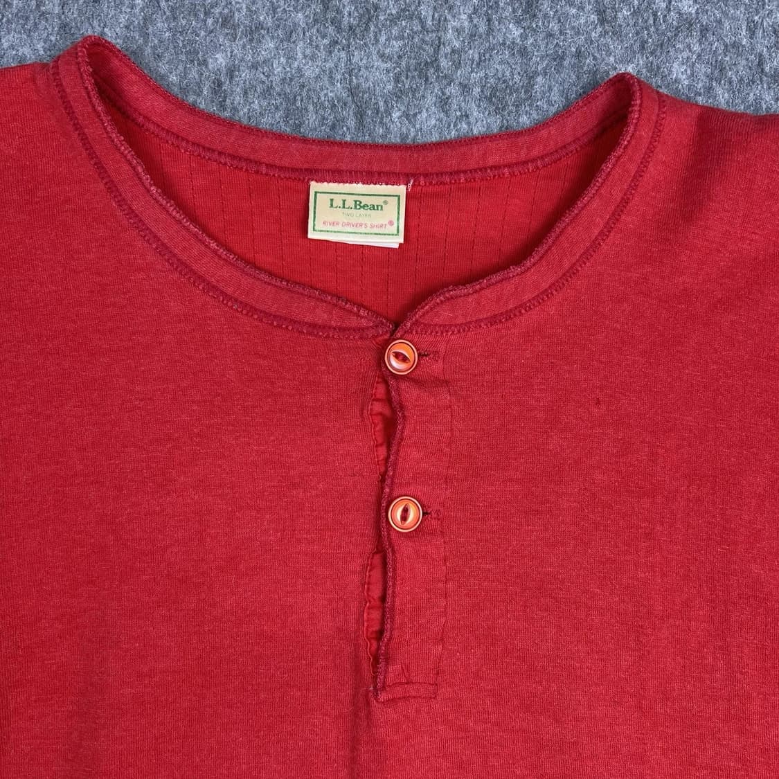 엘엘빈 투 레이어 리버 드라이버 헨리 셔츠 상품이미지3