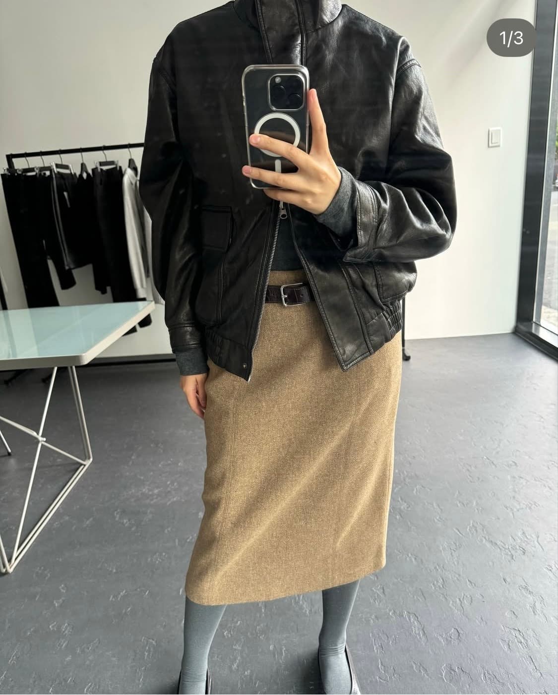 샵클루 klue 울스커트 상품이미지2