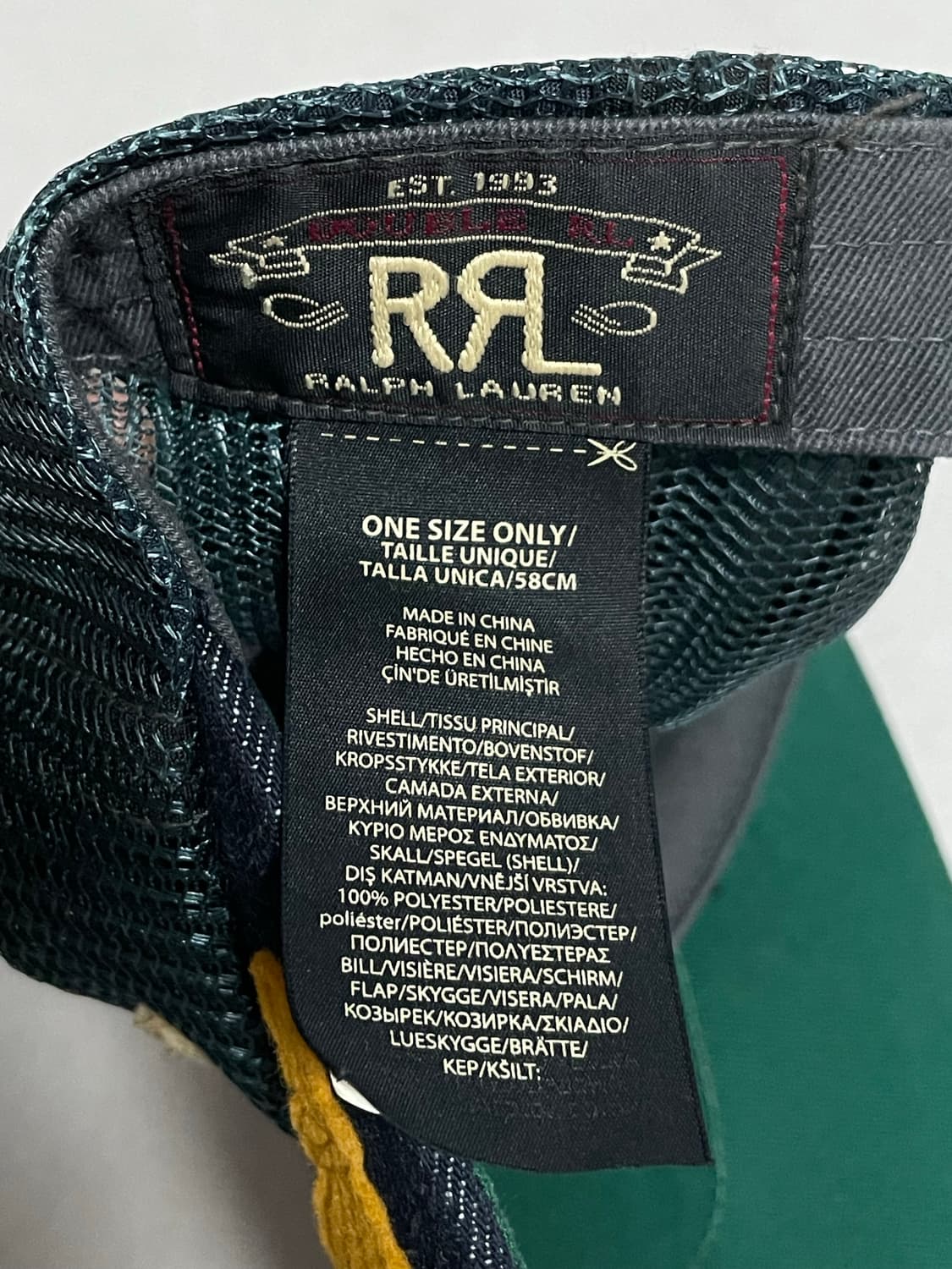RRL 더블알엘 트러커 캡 상품이미지6